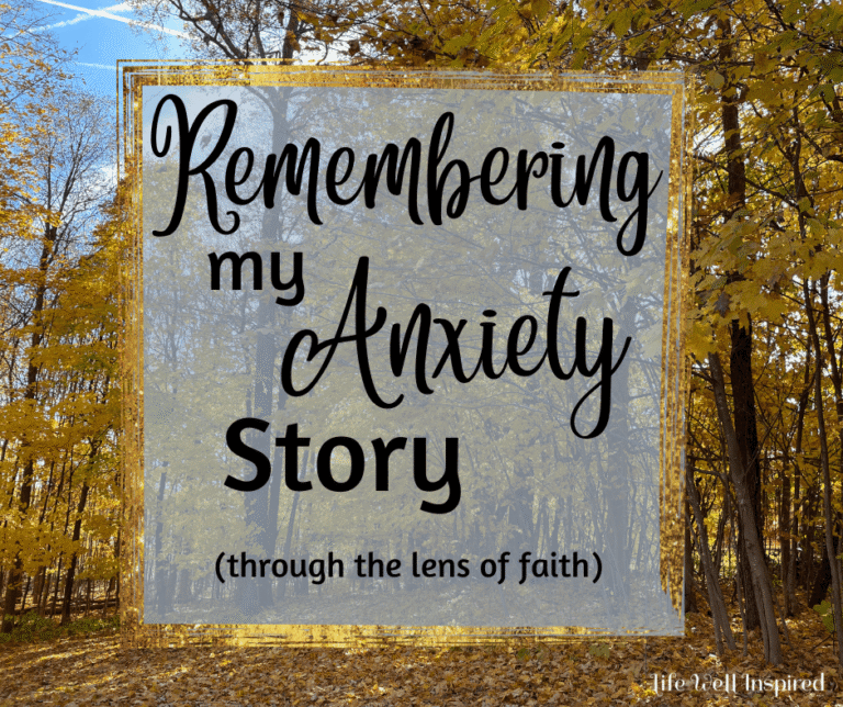 Remembering My Anxiety Story